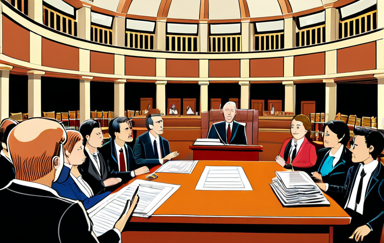 **Image Prompt for Administrative Law**: "An illustration depicting the concept of administrative law, showcasing a government building with legal documents and citizens expressing their rights. The scene should convey a sense of justice and public interest, highlighting the relationship between government actions and citizen rights."